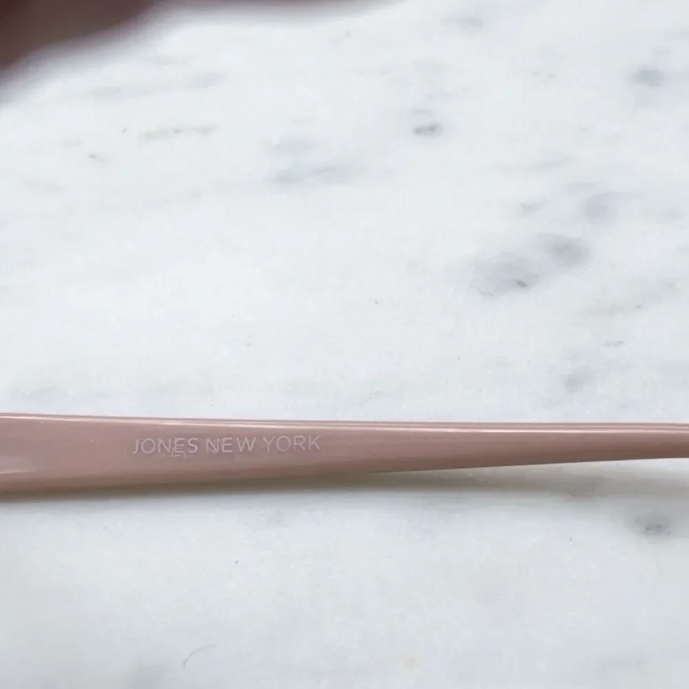 Jones New York JNR053-JKK Transparent Pink Full Rim Eyeglasses Frames Only